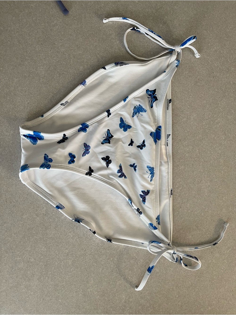Butterfly Print Bikini Bottomw